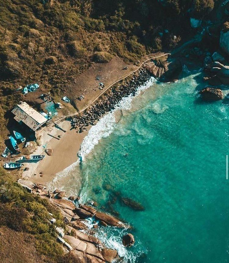 Villa Casa De Temporada No Sul Da Ilha Com Piscina Florianópolis Exterior foto