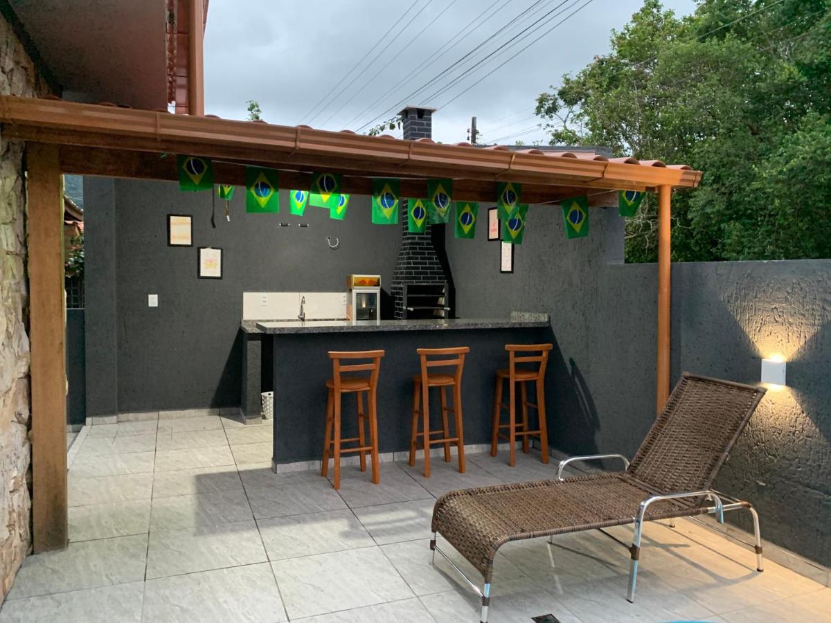 Villa Casa De Temporada No Sul Da Ilha Com Piscina Florianópolis Exterior foto